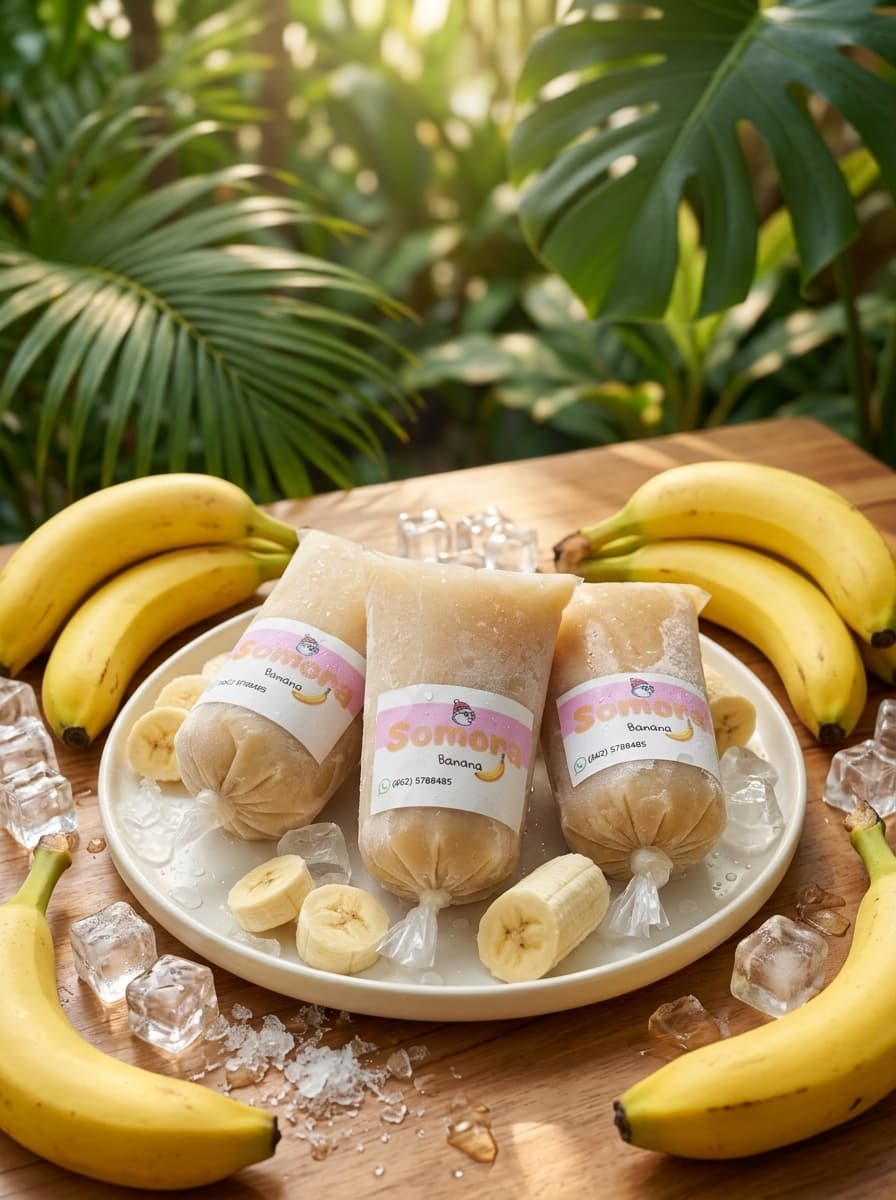 Hielito Banana de la línea Delicia